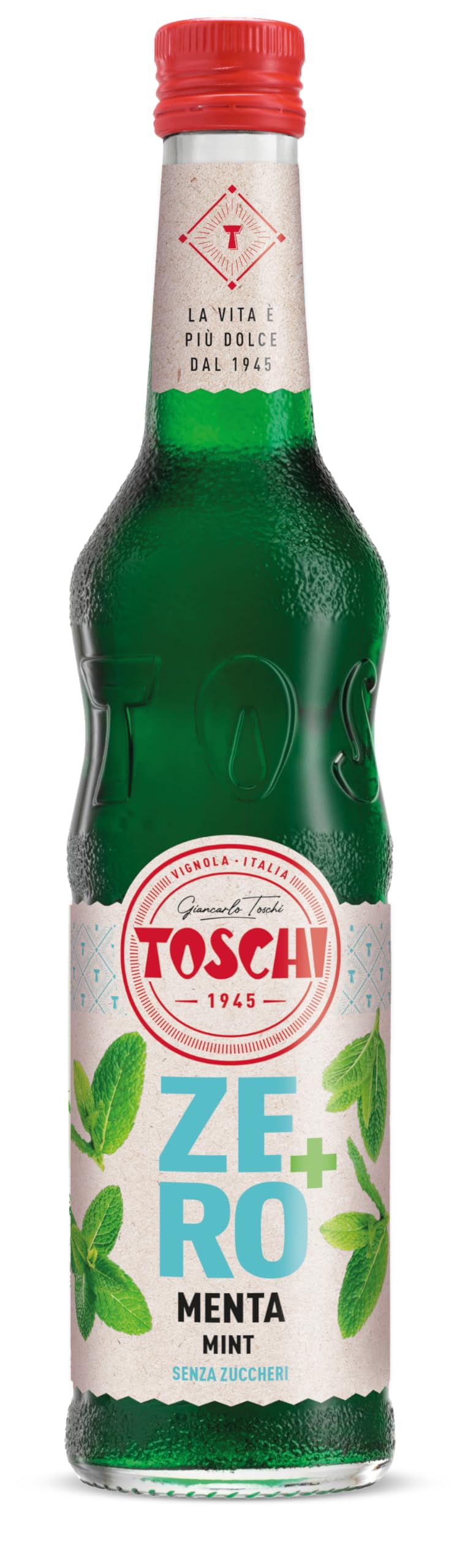 Drink Zero + 560 ml, Sciroppo senza Zucchero nei gusti: Amarena, Menta, Limone&Zenzero, Fragola, Pompelmo Rosa ed Orzata.