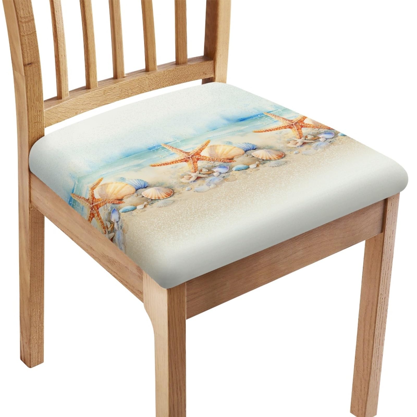 Fundas Sillas Shell Amarilla Cojines para Sillas Comedor Elásticas, Funda De Silla Extraíbles Y Lavables, Protectores De Asiento para Banquetes, Cocinas, Fiestas.