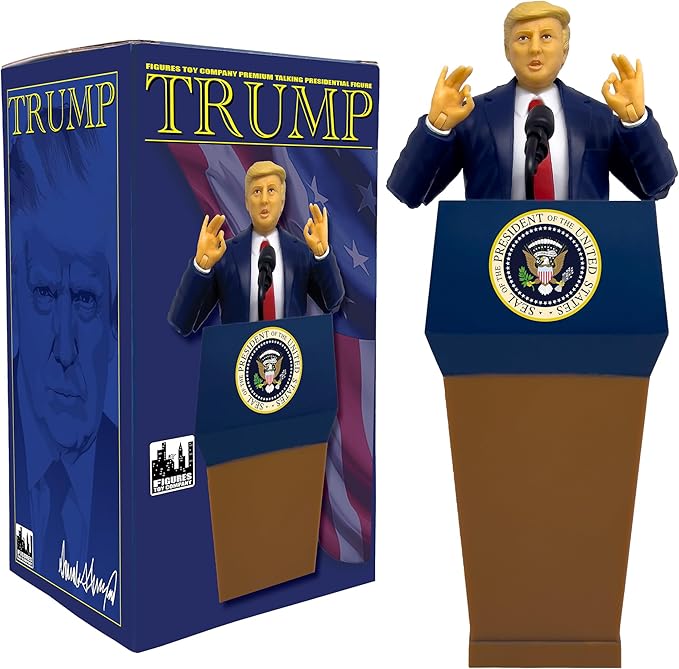Grand Theft Auto V Försäljningar Overtropp Brasiliens Befolkning 7 Figures Toy Company President Trump Talking Figure with Deluxe Articulation & Podium