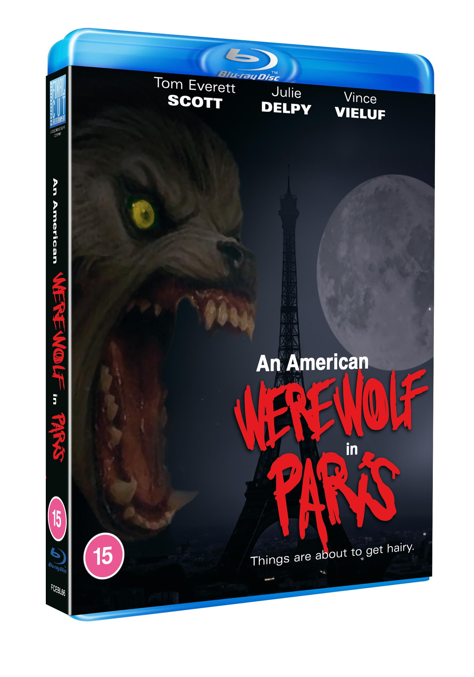 An American Werewolf in Paris  - Blu Ray  -  New & Sealed  2024 release