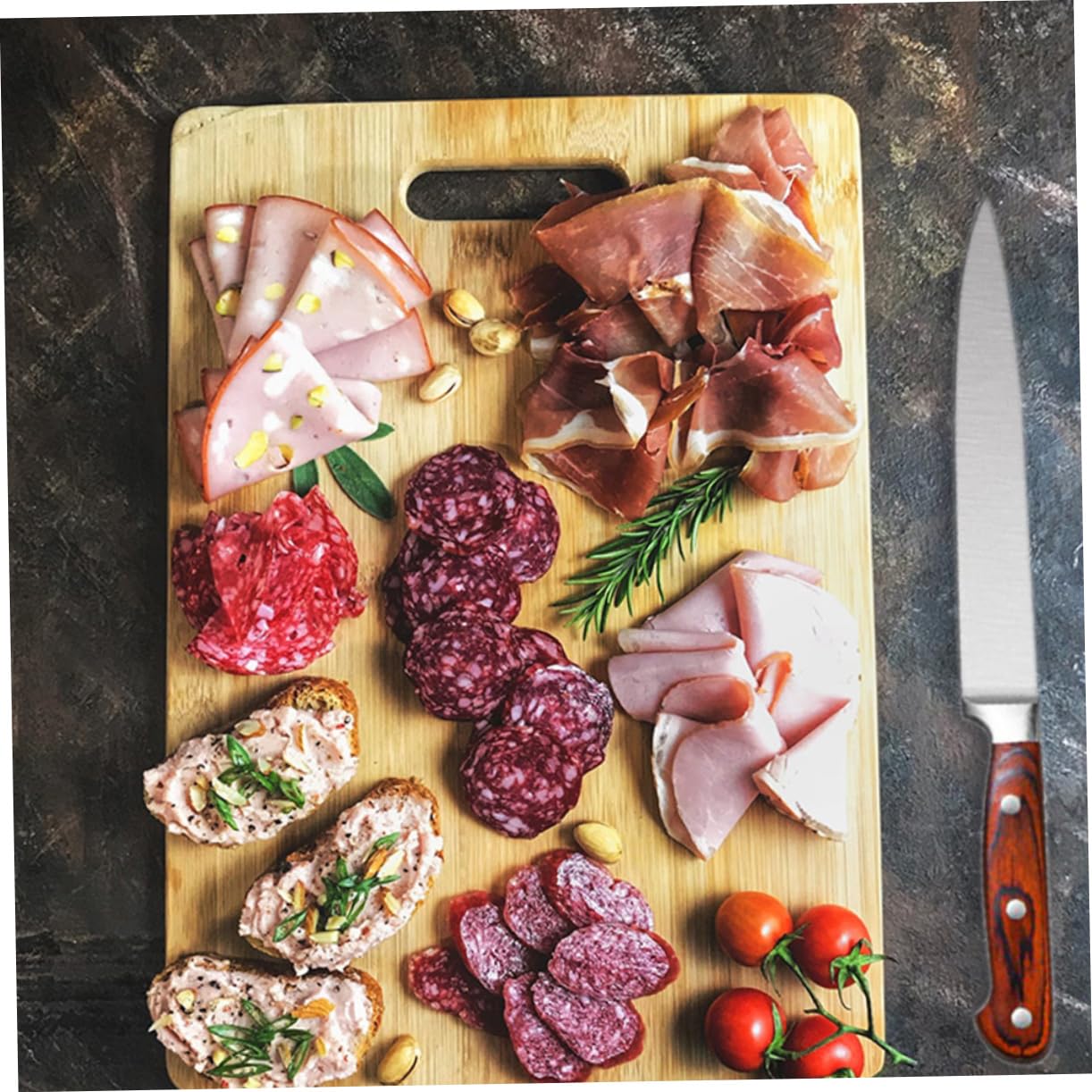 VANZACK Forchettone Barbecue in Acciaio Inox Taglierina Per Esterni Utensile Per Grigliare Facile Da Usare e Pulire Adatto Per Chef e Casalinghe