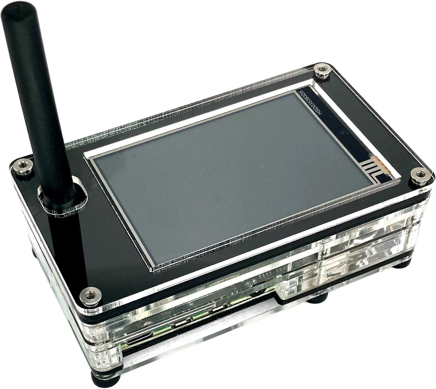 C4Labs JRPi-3.5NSX Nextion Screen Case for Raspberry Pi 4B & 3B+, Jumbospot MMDVM, and 3.5" Nextion Screen (Included)