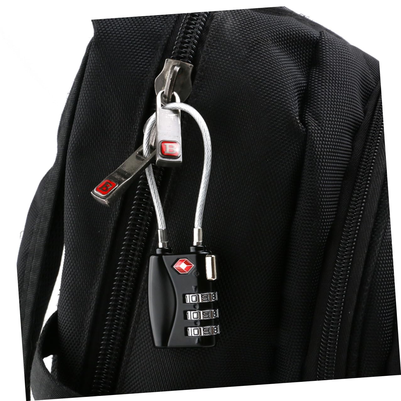 Gatuida 2 piezas Candado Tsa Aprobado Dígitos para Equipaje Colores Negro y Azul Combinación Personalizable Cuerpo Aleación Zinc Resistente Seguridad para Maletas Mochilas y Taquillas