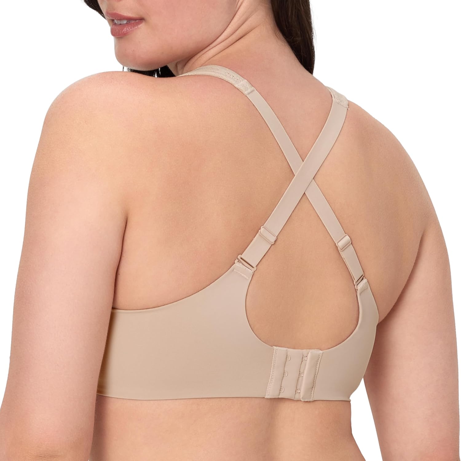 Bali Womens Underwire Minimizer Bra, Our Coolest Smoothing Moisture-Wicking Bra, Minimizes Bustline Up to 1.5" - Image 3