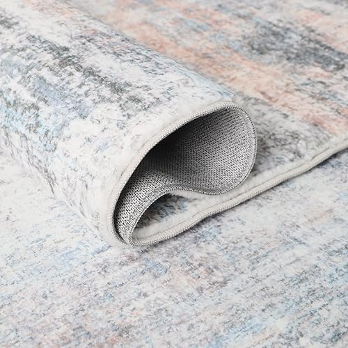 Miniatura 80 de Dripex Alfombra de piel sintética de conejo de 5 x 7 pies, alfombras esponjosas para sala de estar, alfombras lavables a máquina para dormitorio