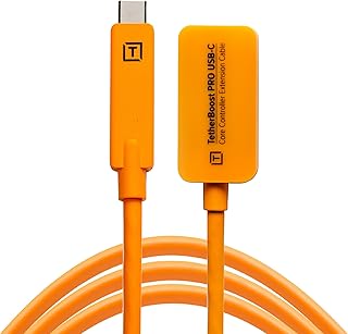 Tether Tools USB-C Gen 2 TetherBoost Pro Extension Cable 16ft - Orange