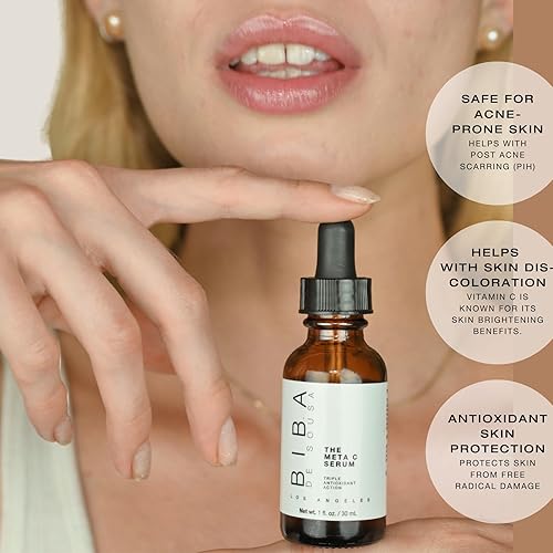 Miniatura 3 de BIBA DE SOUSA El suero Meta C - Triple vitamina C, vitamina tópica para la piel, para todo tipo de piel (1 oz)