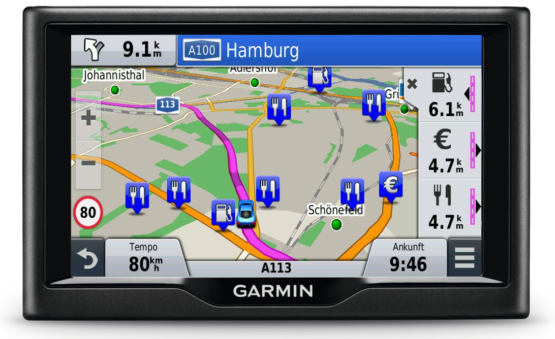 Garmin nüvi 57 LMT CE Premium Traffic Navigationsgerät (12,7 cm (5 Zoll) Touchscreen, CN Kartenmaterial für Zentraleuropa