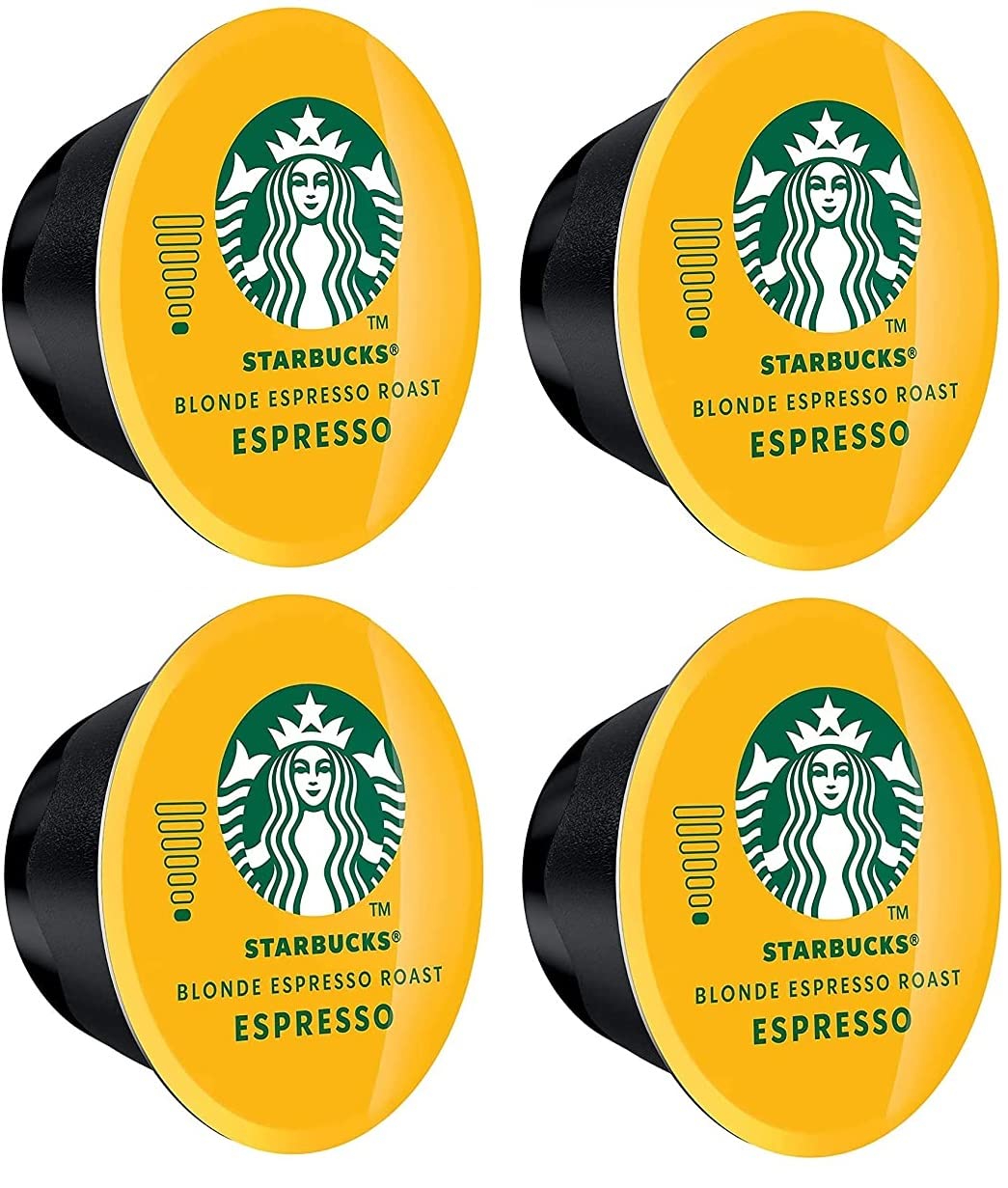 96 x Dolce Gusto Starbucks Compatible Espresso Blonde Roast Pods 96 Drinks Sold Loose