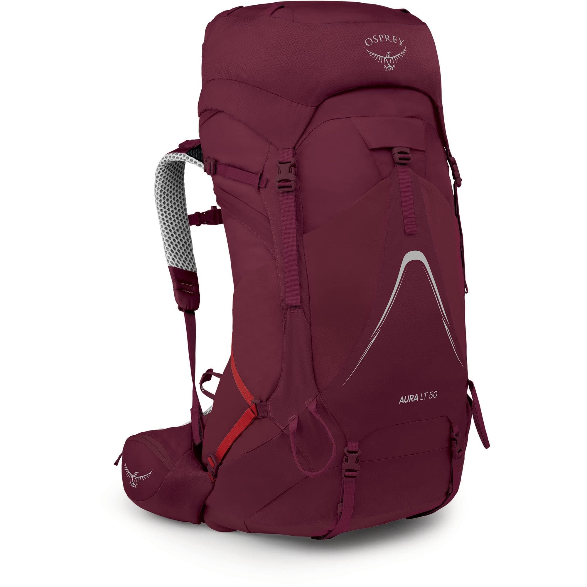 Osprey Aura AG LT Zaino da trekking donna, 50L Medium/Large, Purple
