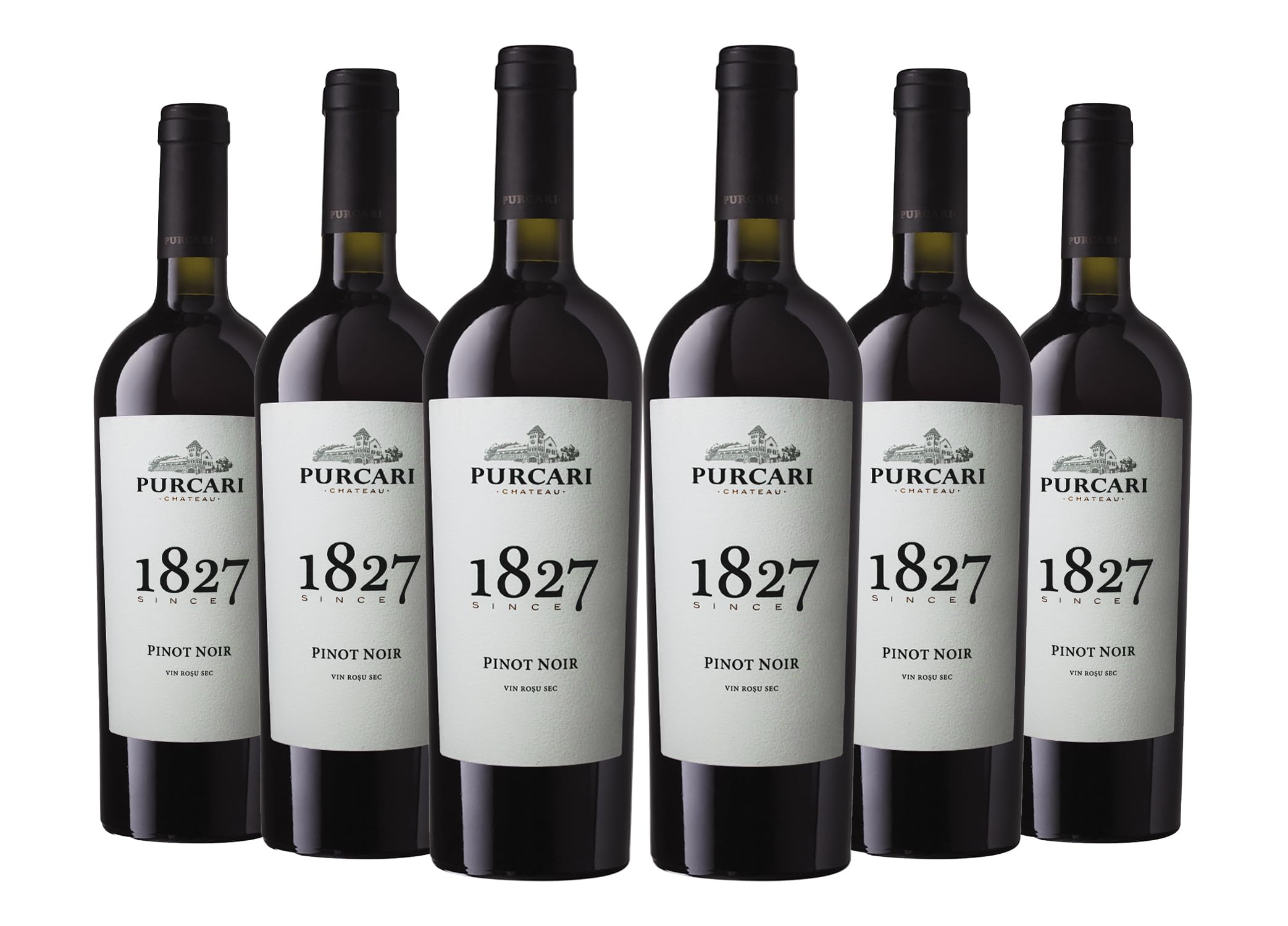 Chateau Purcari | PINOT NOIR DE PURCARI – Rotwein trocken aus Moldawien | Weinpaket 6 x 0.75 L
