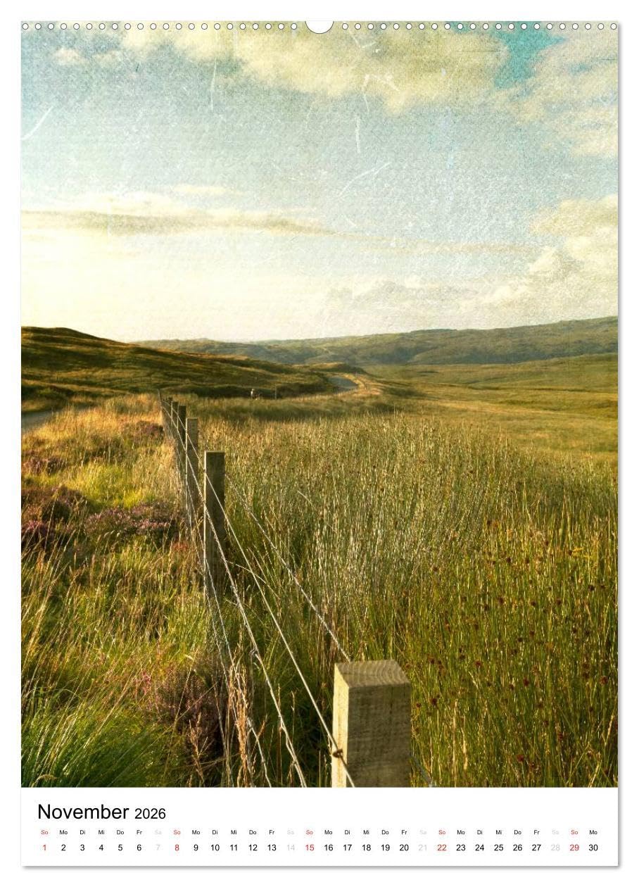 Landschaften, von Licht erfüllt (hochwertiger Premium Wandkalender 2026 DIN A2 hoch), Kunstdruck in Hochglanz: Landschafts- und Sehnsuchtskalender (CALVENDO Orte)