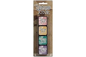 Mini Distress Ink Pad Set from Ranger Tim Holtz: Explore Endless Creative Possibilities