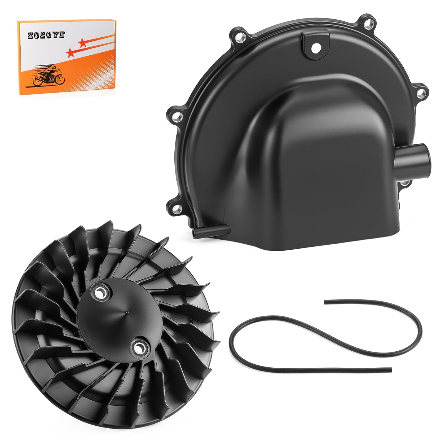 Cooling Fan & Cover W/Gasket for Suzuki QuadSport 80 LT80 1987-2006 17121-40B20 17110-40B00