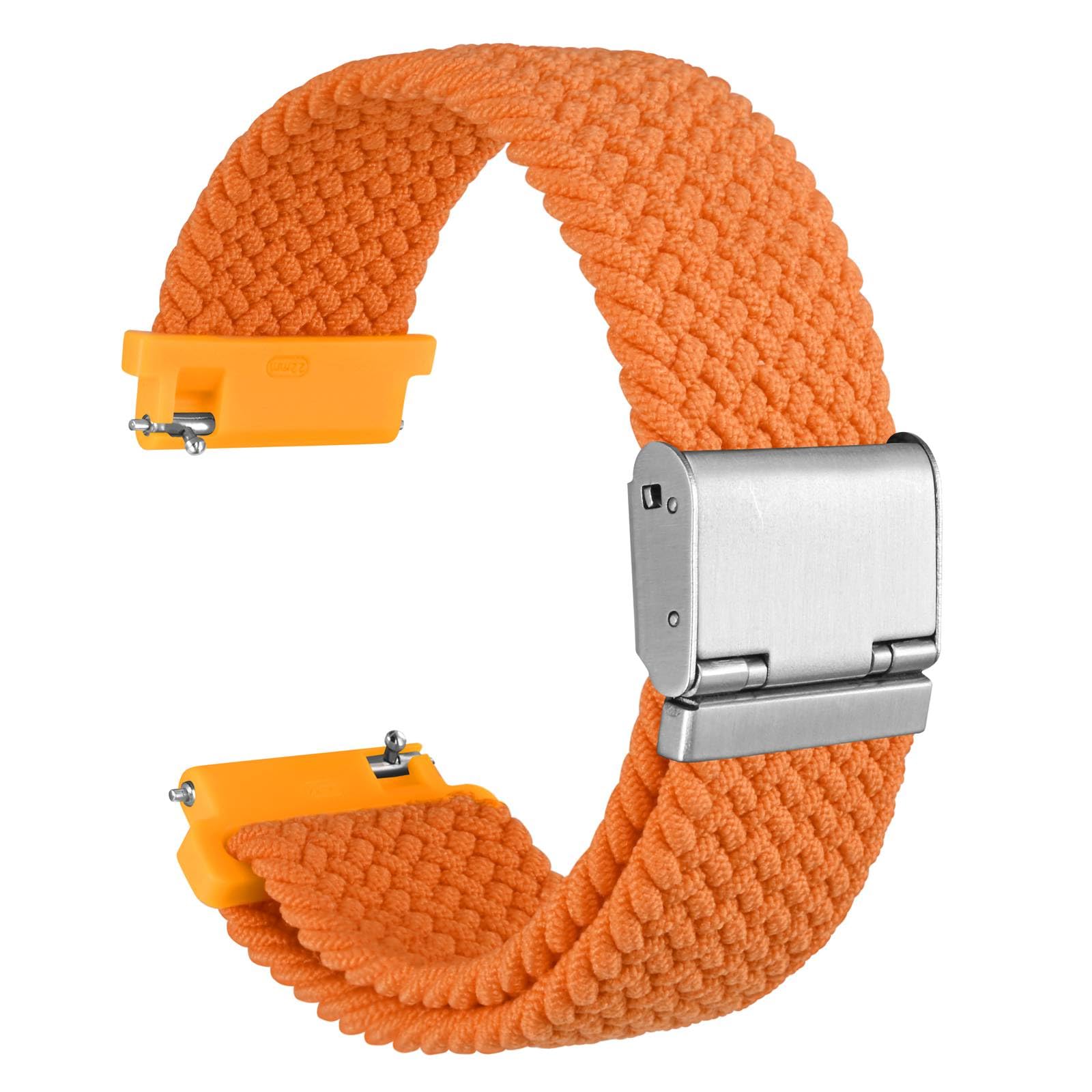 WOCCI Tejido Correas Reloj de Nailon para Hombre y Mujer, Hebilla Ajustable, Liberación Rápida, Trenzado Bandas Deportivas de Repuesto 18mm 19mm 20mm 21mm 22mm — view 21