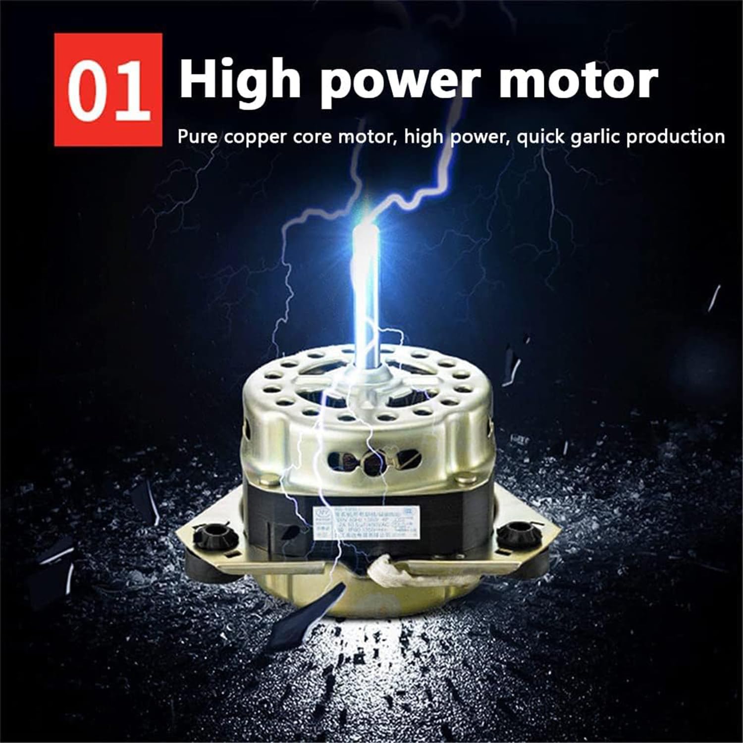 TBLOTYD Electric Whole Garlic Peeling Machine,Commercial Garlic Separator Automatic Garlic Skin Remover Powerful Garlic Peele for Restaurant Barbecue Shops