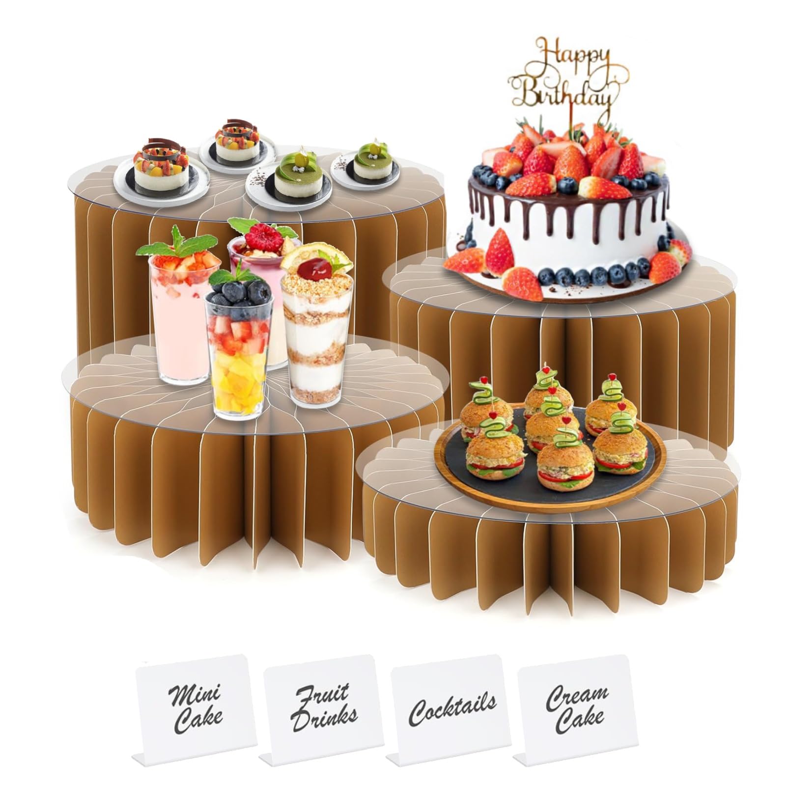 Photo 1 of 0510SKER 4-Pack Buffet Risers
