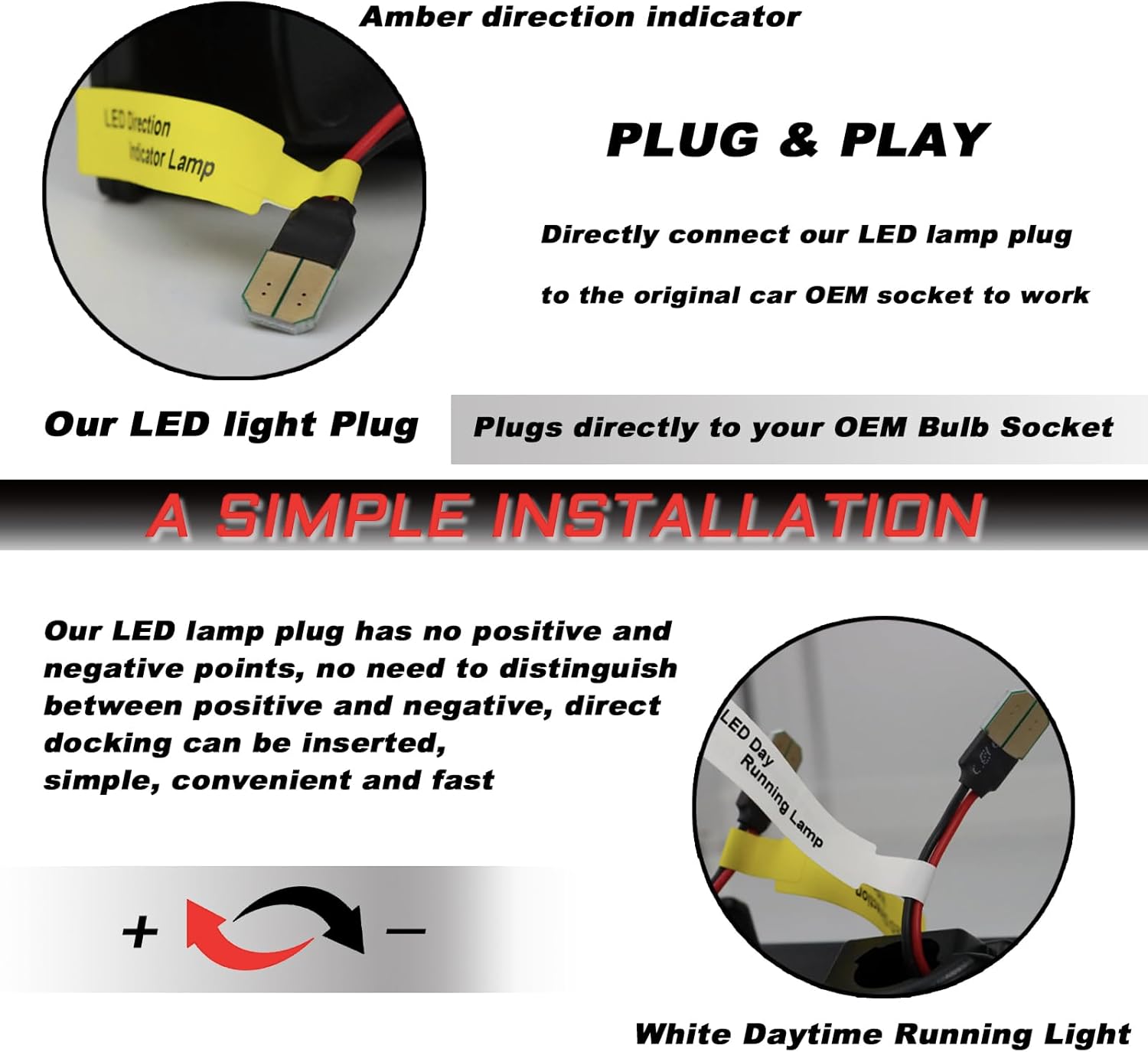 LED Side Mirror Marker Running & Turn Signal Lights Fit For F250 F350 F450 F550 Super Duty 2008-2016 Switchback White DRL and Amber Sequential Side Towing Mirror Aftermarket Replacement