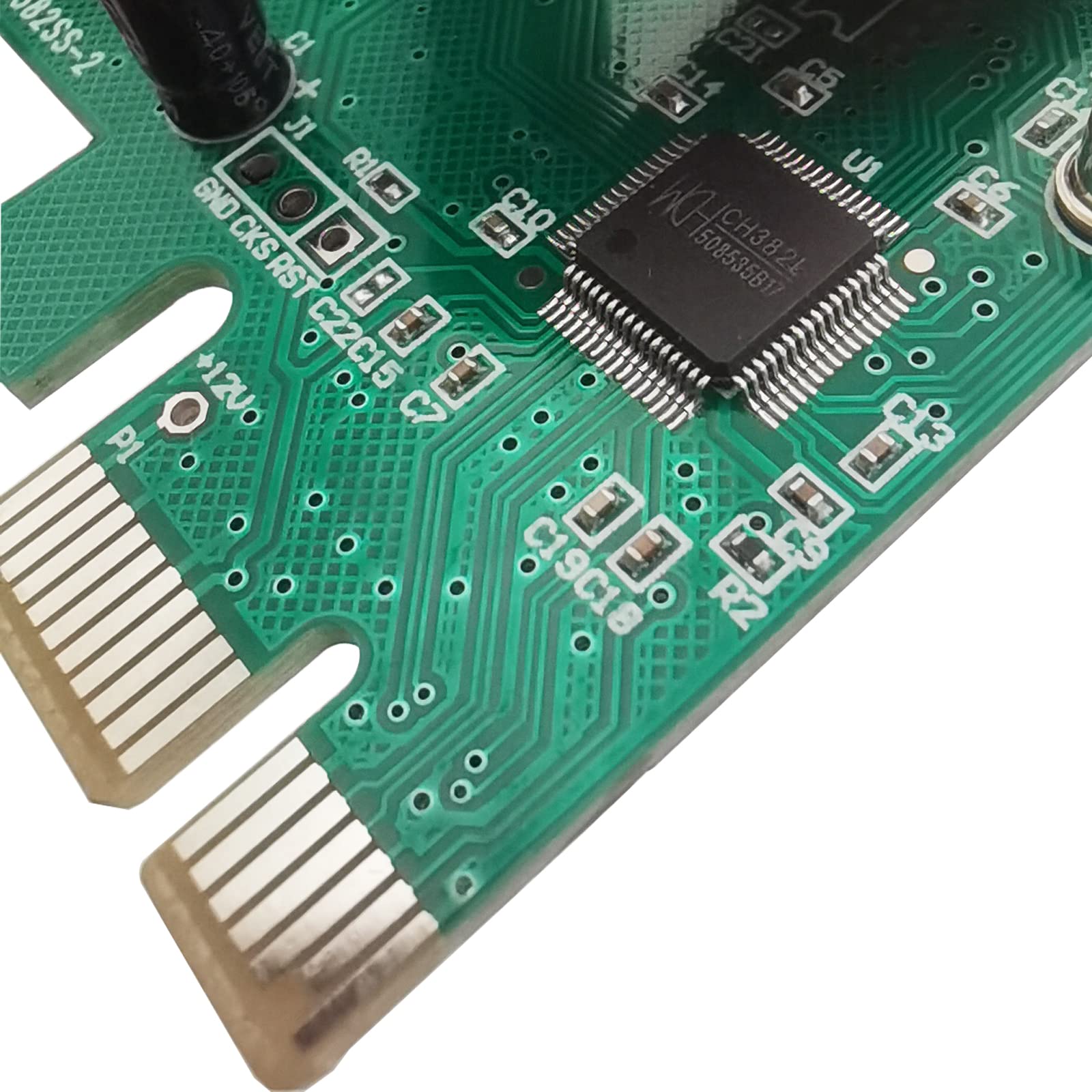 2 porte COM porta scheda controller PCIe Express, 2x seriale RS232 DB9 COM-to-PCI-E Card Adapter Convertitori