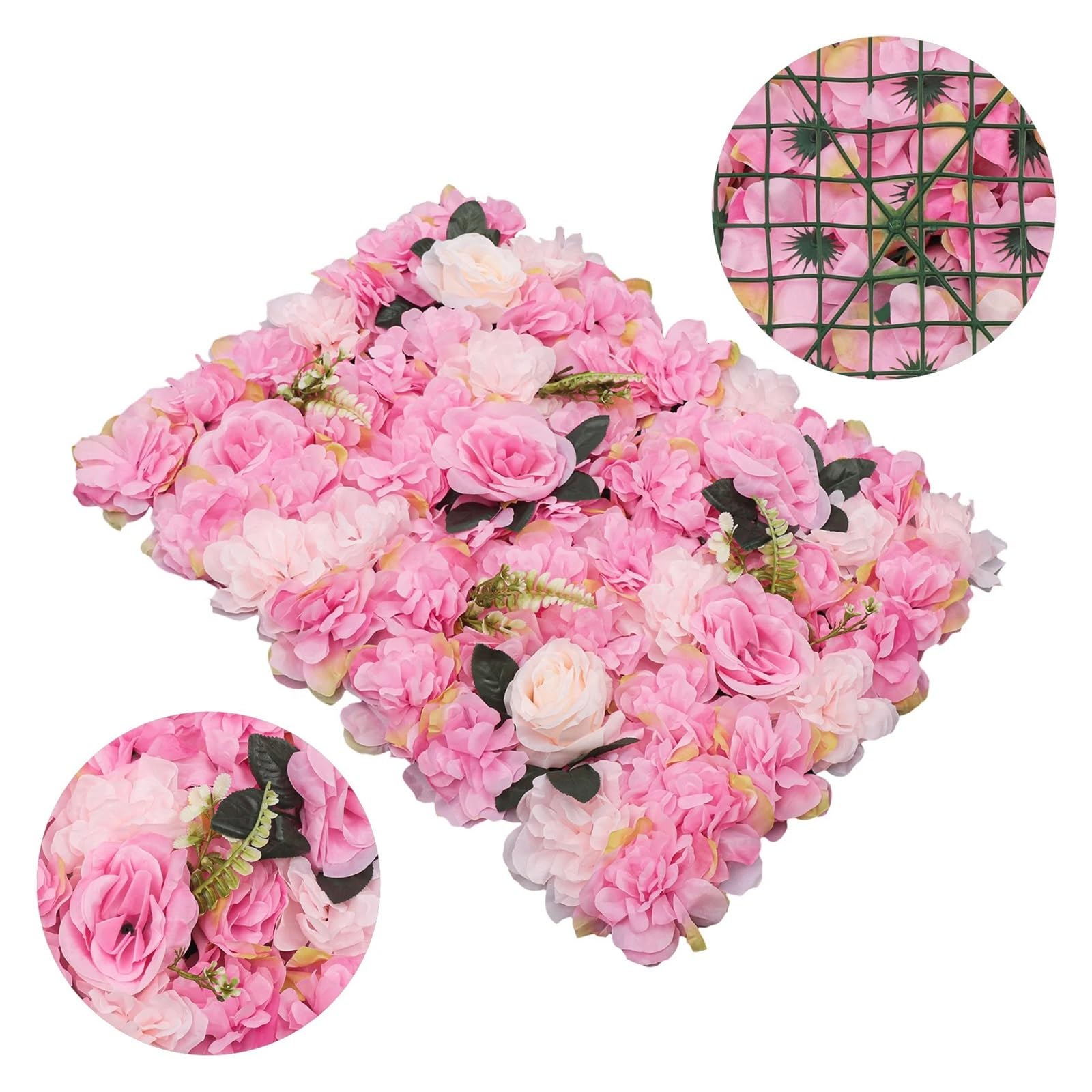 Blumenranken Künstlich 12 Stück künstliche Hortensien for Hochzeiten, Rosen und Blumen, Wandpaneele, Blumenstrauß, Hochzeit, Party, Zuhause, Veranstaltungsort, Dekorationen