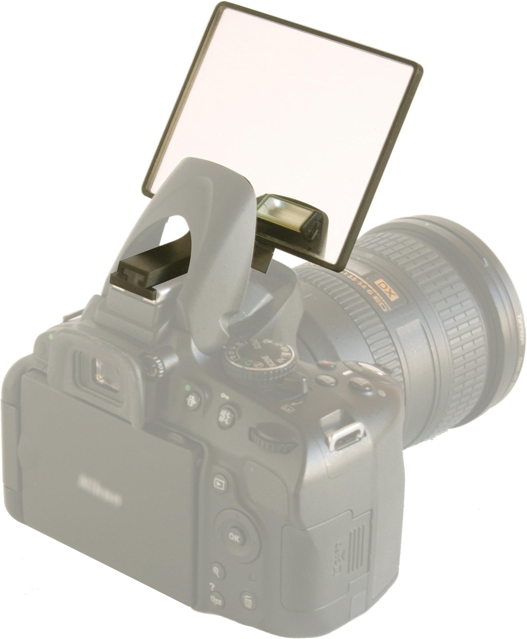 Deluxe Flash Bounce Use with The Pop-up Flash on Most DSLR Models