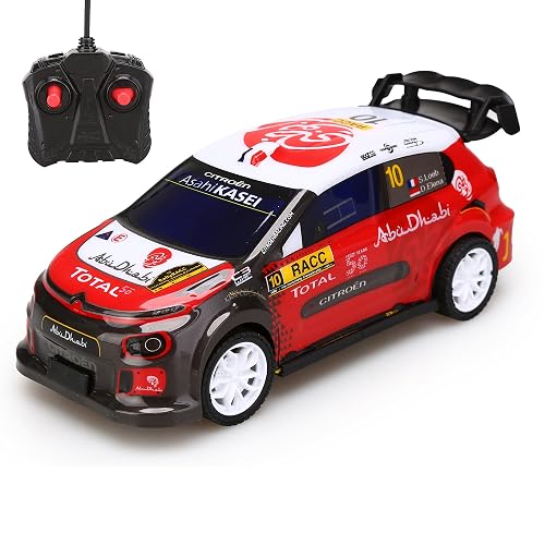 TURBO CHALLENGE - Citroën C3 WRC - Licencia Oficial - 099601 - Coche Controlado por Radio - Rojo - 1/24