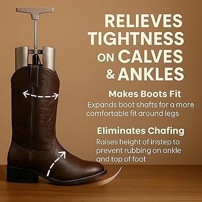 Step-by-step methods to fix stretched out boot shafts