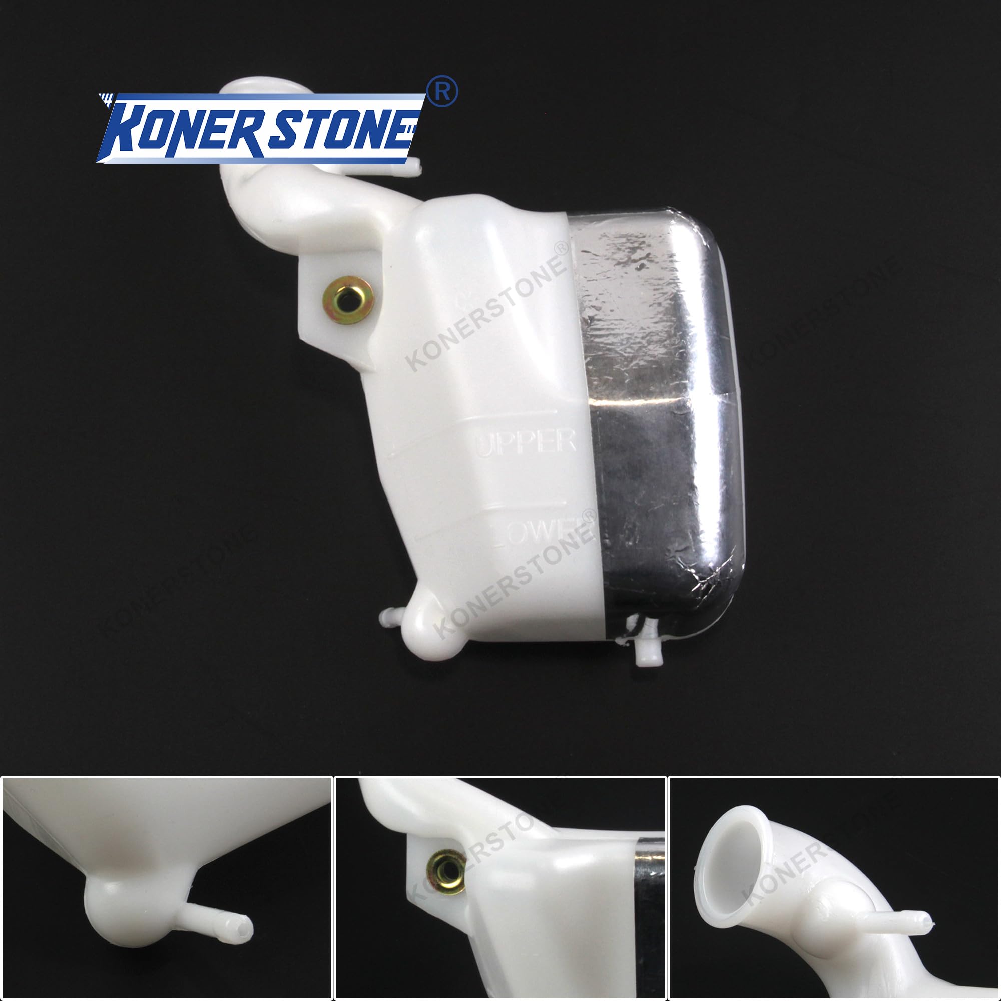 Serbatoio dell'Acqua del Serbatoio del Liquido di Raffreddamento del refrigerante per CBR600RR 2003-2006 F5 Accessori Moto Bianco CBR 600 RR CBR600 600RR 2004 2005