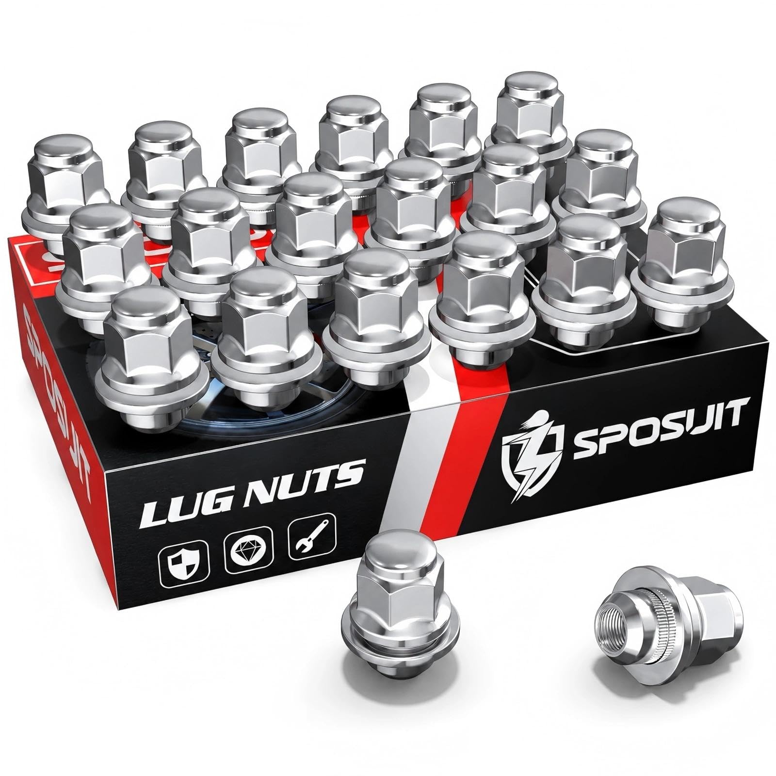 Amazon.com: Sposuit M12x1.5 Lug Nuts - Replacement for 2006-2024