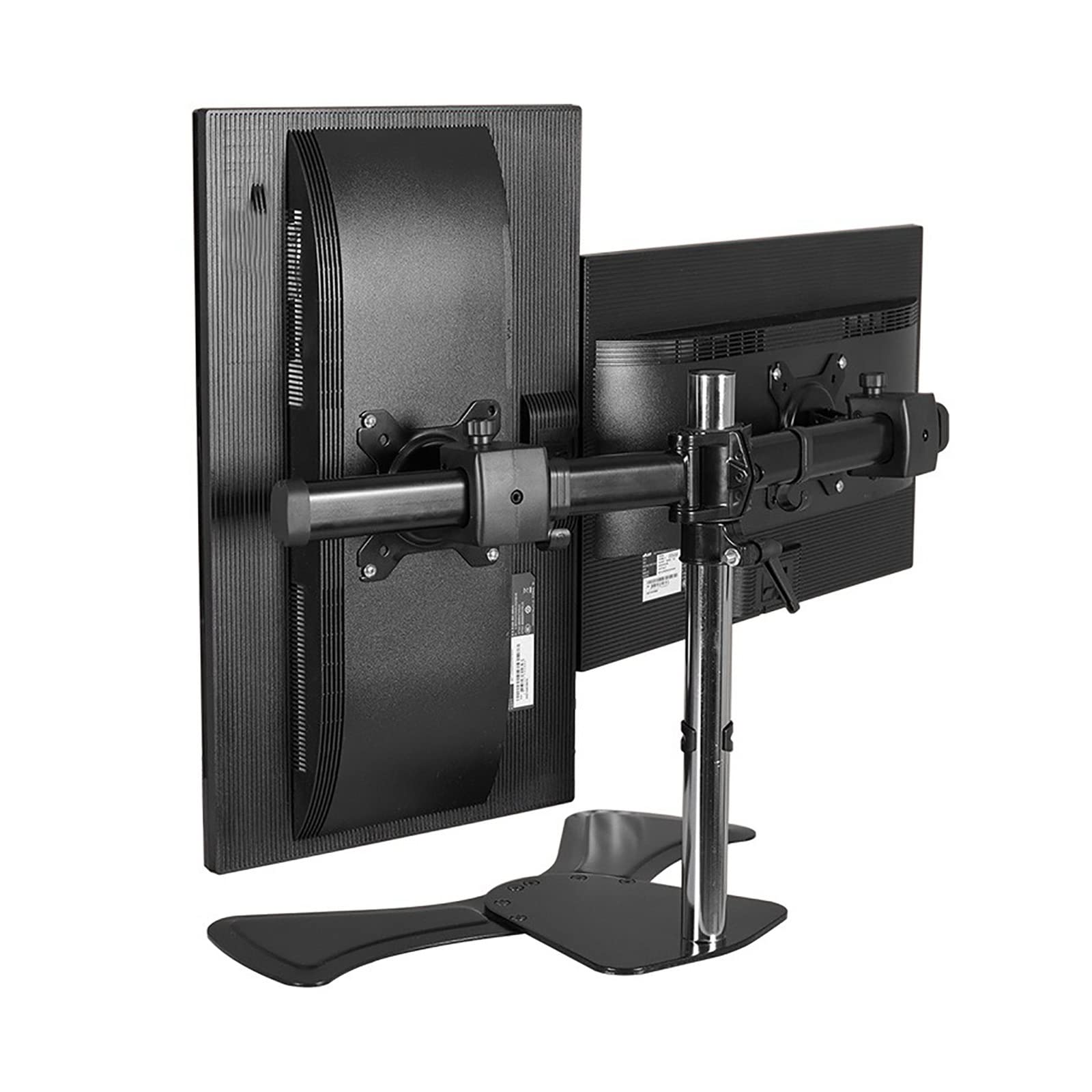 asdchZen Monitor Mount,Height Adjustable,Swivel,Tilt Monitor Arm With Wire Management,Monitor Stand Mount Fits 17-27Inch Computer Screens,A