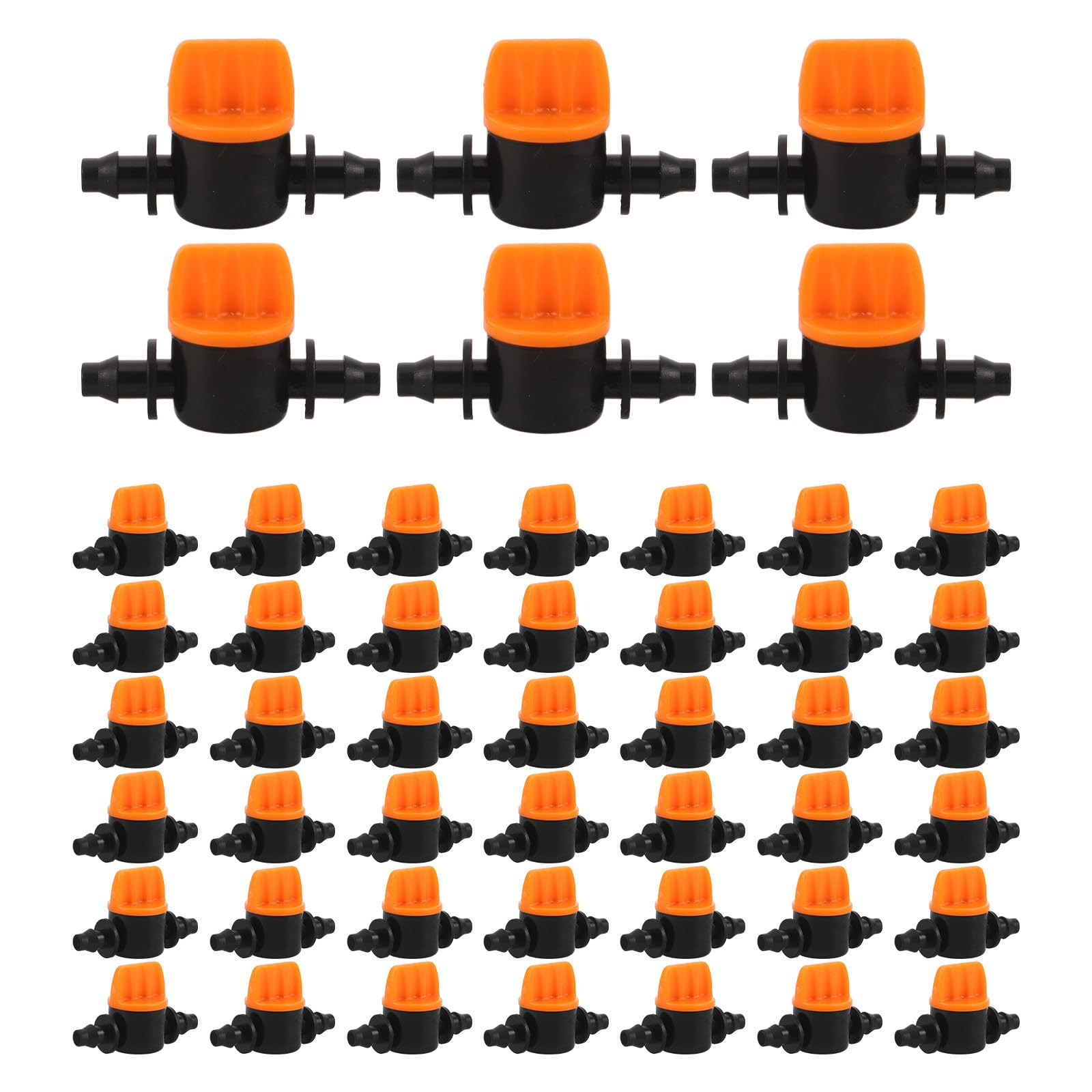 POPETPOP 100 Piezas Válvula de Control de Aire para Acuario Diseño Compacto y Plástico Resistente, Regulador de Flujo Unidireccional para Uso Doméstico en Peceras