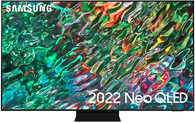 Samsung 55 Inch QN90B Neo QLED 4K Smart TV (2022) - Neural Quantum 4K Processor With Anti Reflection Screen, Dolby Atmos Surround Sound & Alexa Built In, 100% Colour Volume & Ultrawide Game Mode