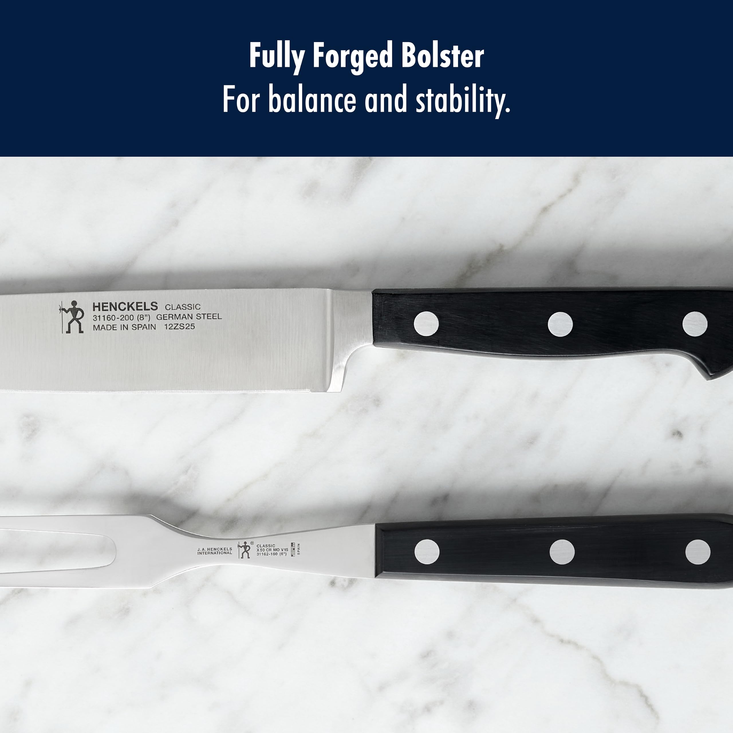 Amazon.com: HENCKELS Classic Razor-Sharp 2-Piece Carving Set
