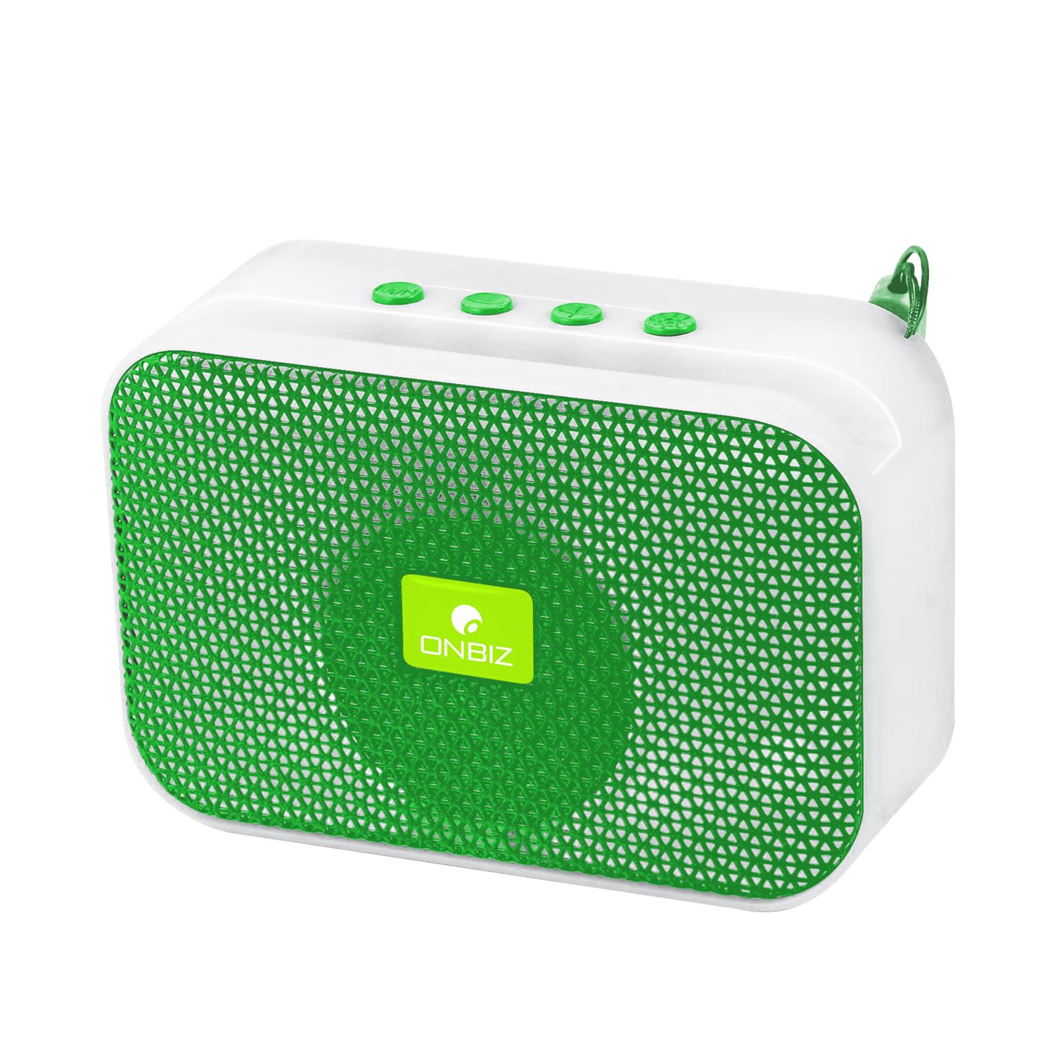 ONBIZ Portable Bluetooth Speaker Super Bass with RGB Lightning, Mobile Stand/USB Rechargeable Battery/Micro SD Card Slot/Mini Party Bluetooth Speaker (Green) (B0CPPVRQ85) Amazon Price History, Amazon Price Tracker