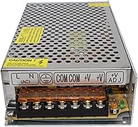 Vista 5 de Fuente de alimentación CC 5V 5A, adaptador transformador conmutador universal PHEVOS de CA 110/120 a CC 5V para modelos Raspberry PI, CCTV, radio