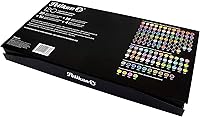 Vista 3 de Pelikan Juego de lápices de colores de 120 piezas, funda rígida suave y resistente de 0.130 in (exclusivo de Yaxa)