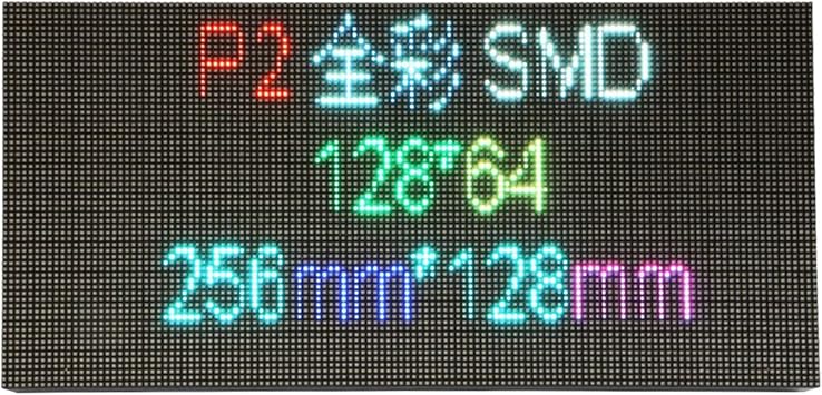 P2 Full Color LED Display Screen P2 Indoor LED Matrixs Module for High Resolution Visual Wide Viewing Angles