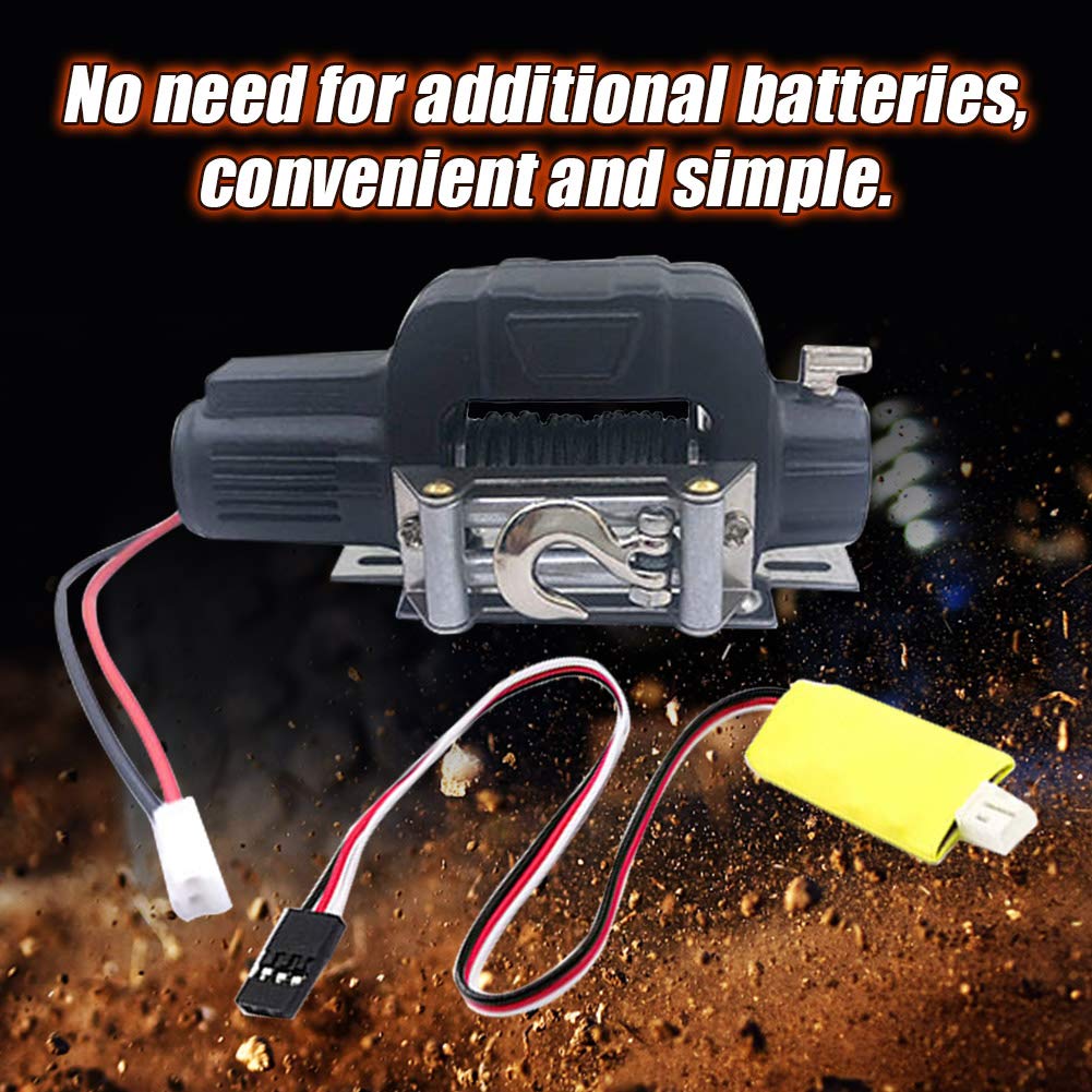 Mini Treuil électrique En Métal Pour Voitures D'escalade RC 1