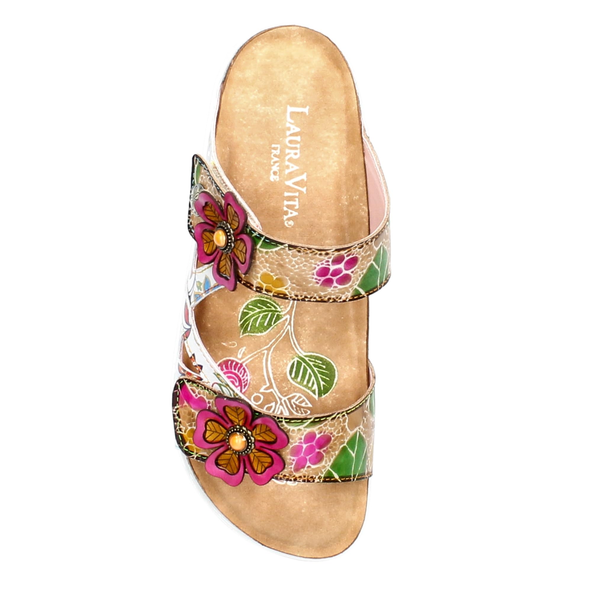 LAURA VITA Mules en Cuir pour Femmes Brcyano 32