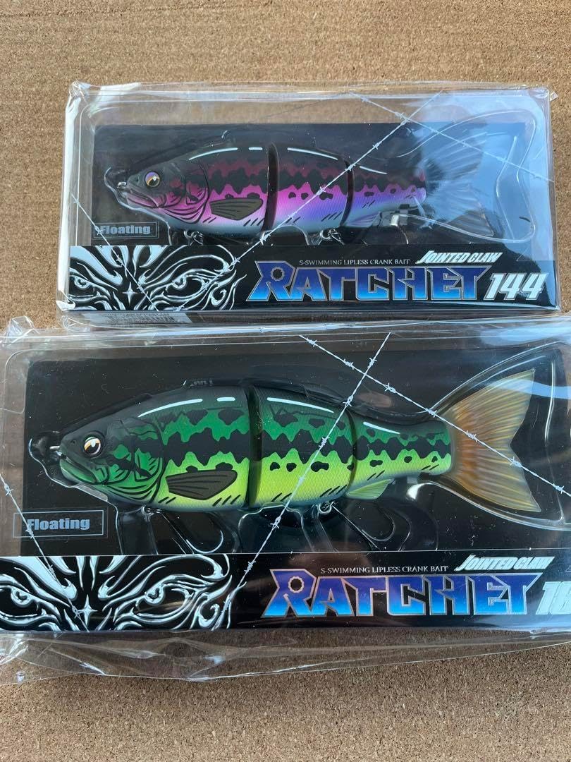 ガンクラフト ラチェット144 184 2.5D MIYABI 2個セット RATCHET 184