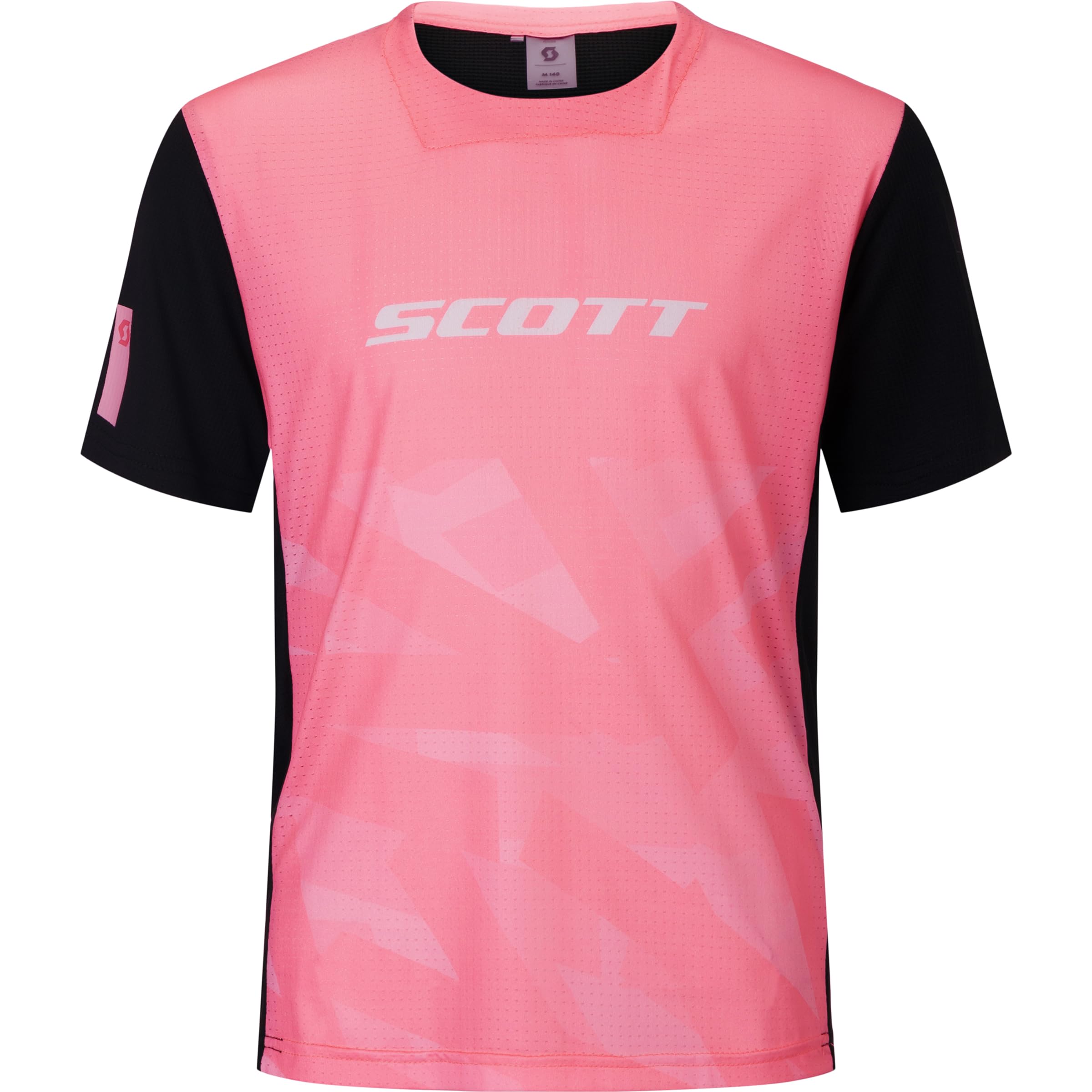 Scott Jr Vertic Delta Kinder Fahrradtrikot Kurzarm rosa 2026