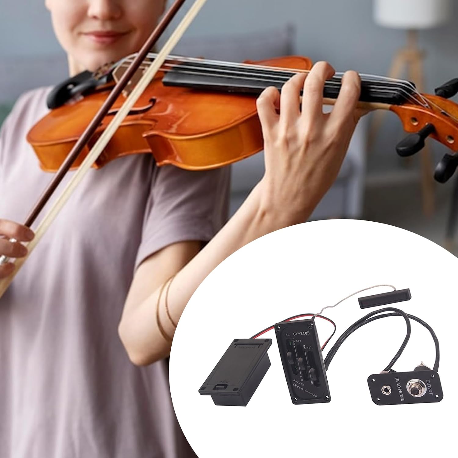 ボリュームコントロールと20Hz 20kHz範囲を含むミュージシャン向けの