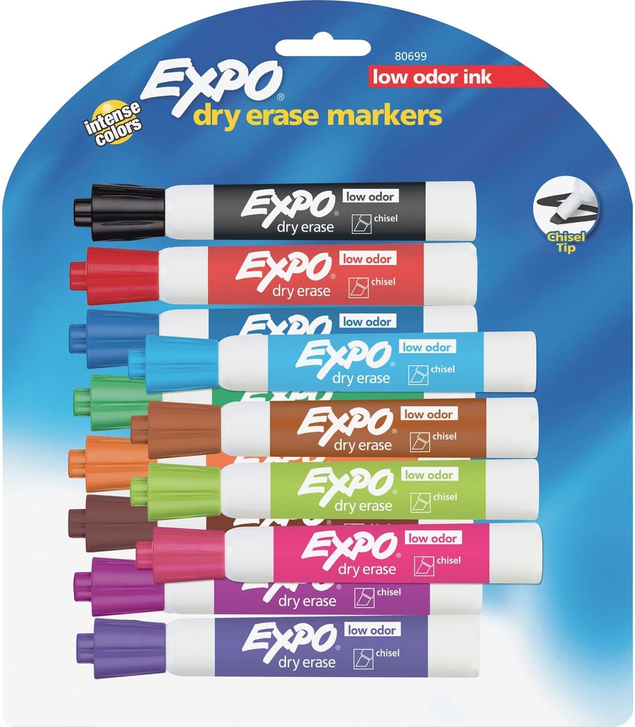 EXPO Sanford EXPO 80699 Dryerase Markers Chisel Point