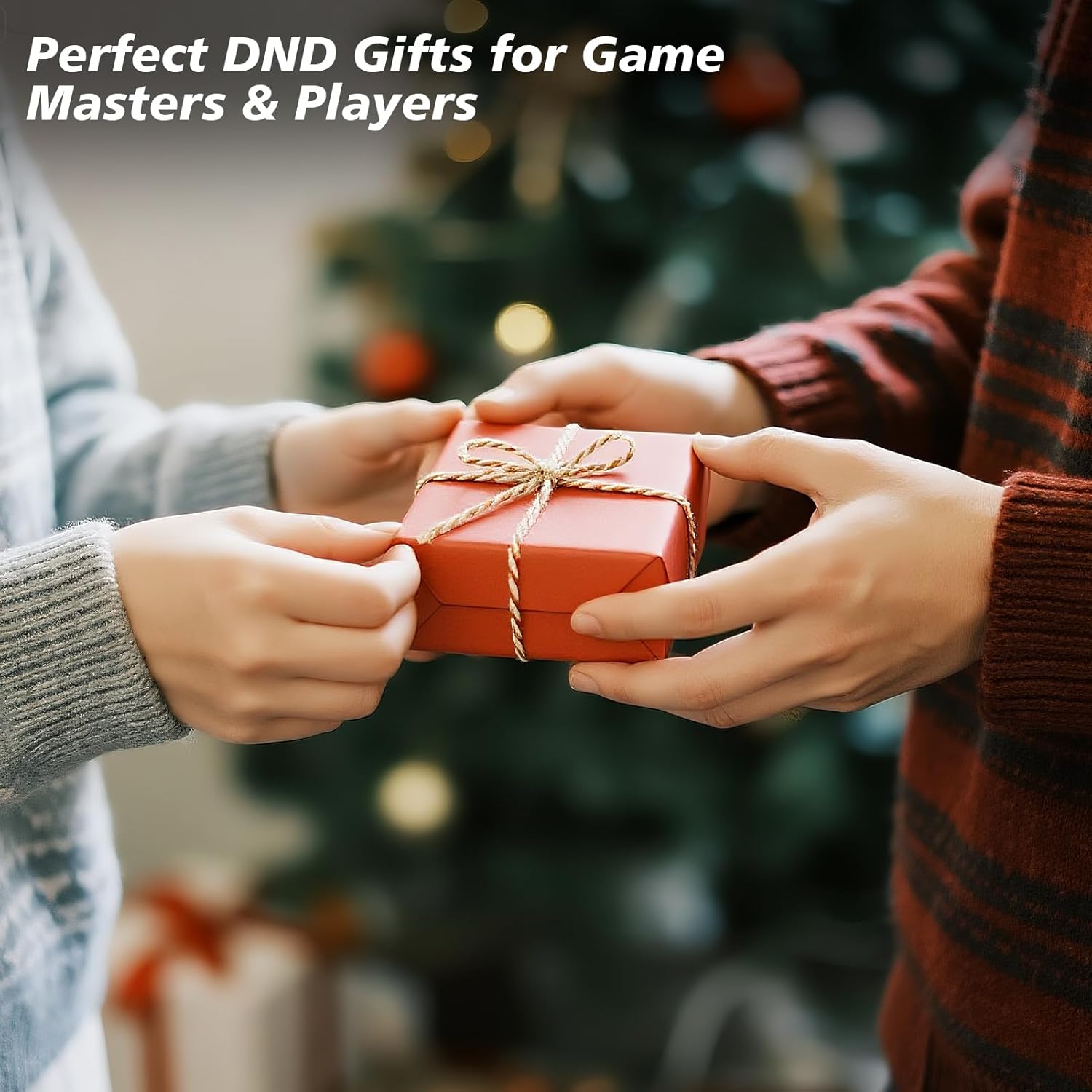 PJOY Metal Dice Set D&D for Dungeons and Dragons Green Metal Druid DND Dice with Case Meteorite Bronze 16mm 7PCS Role Playing Cool DND Gifts for Players DM Game Masters