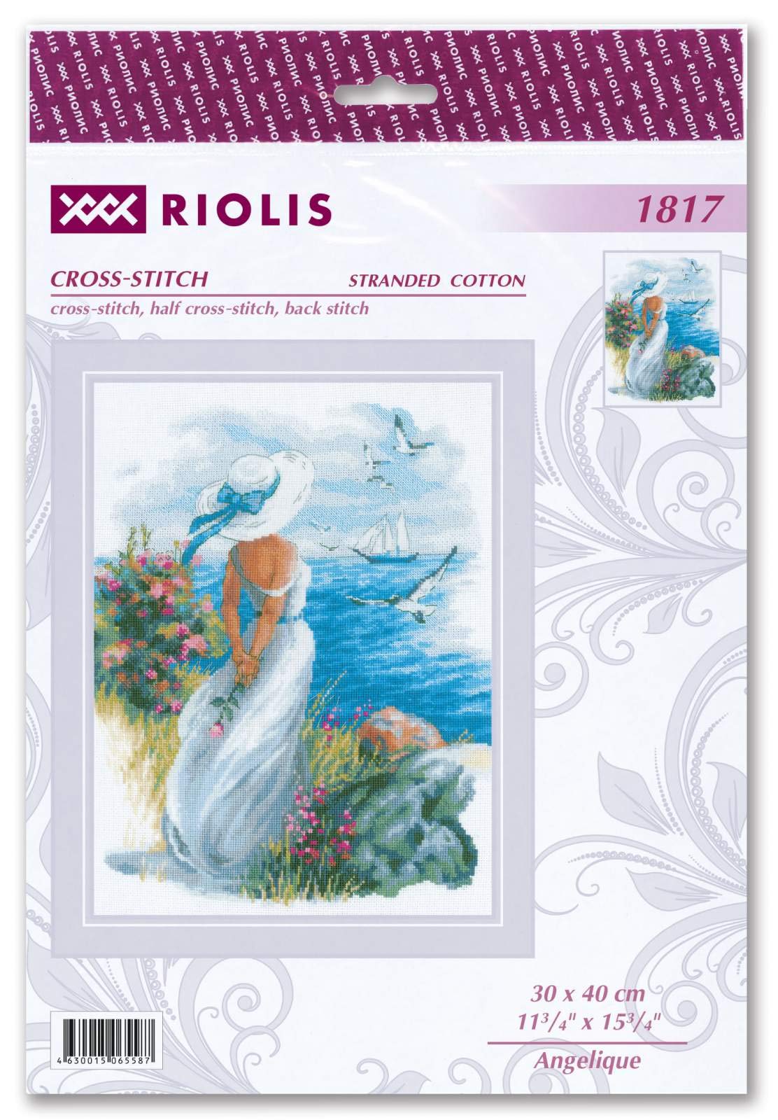リオリスＲiolis　クロスステッチキット　アンジェリーク Amazon.co.jp: RIOLIS Counted Cross Stitch Kit 11.75