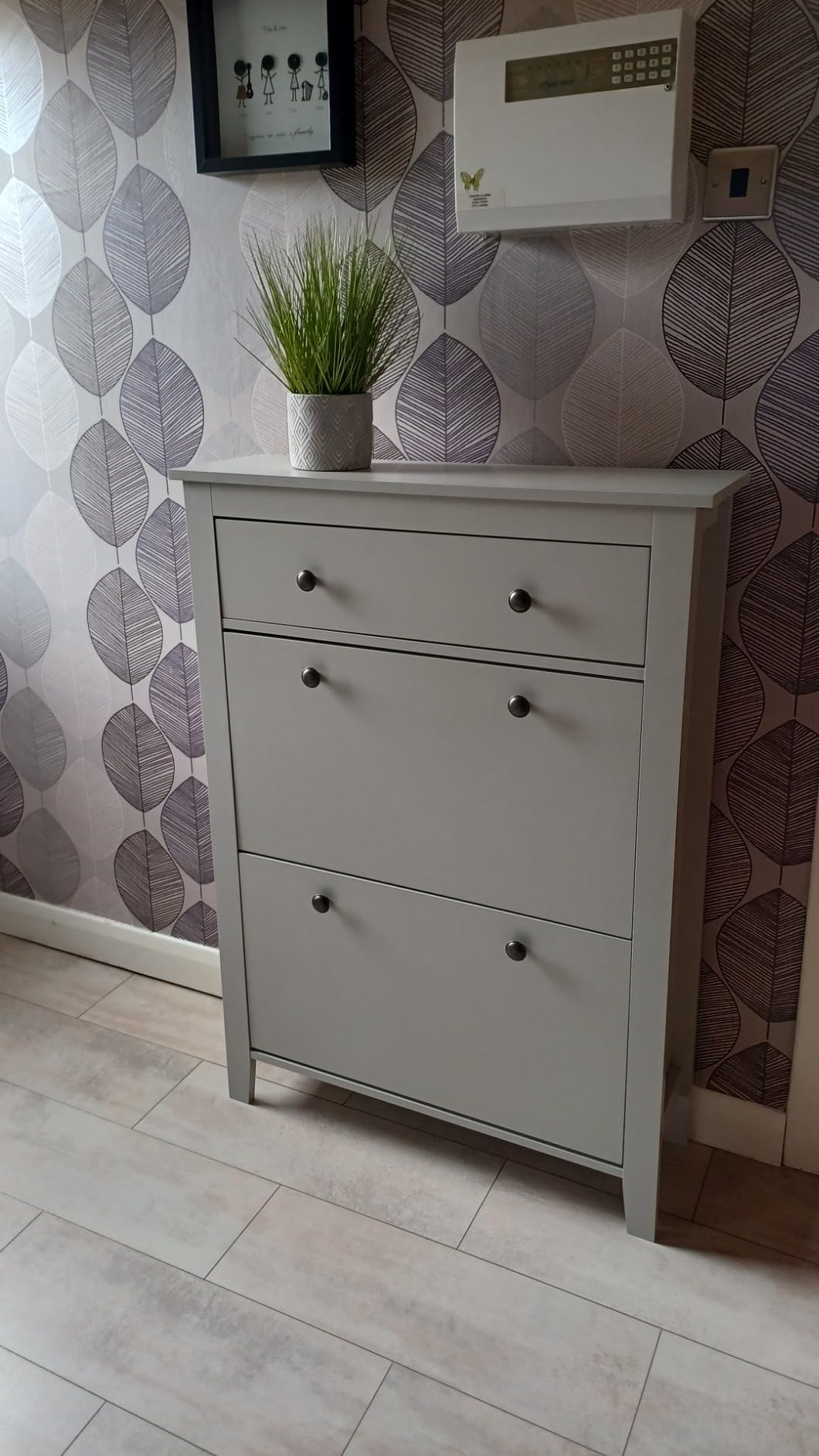 Laura James Shoe Storage Organizer Footwear Drawer Rack (Grey