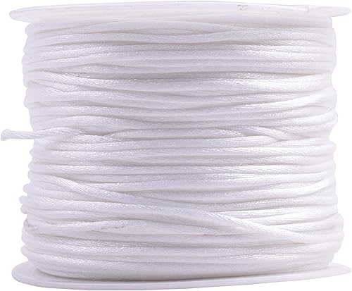 Vista 82 de KONMAY - Cuerda de nailon para hacer manualidades tipo bisutería, macramé o crochet, joyería, nudos chinos, Kumihimo, disponible en varios tamaños