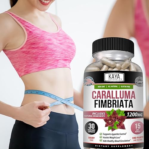 Miniatura 8 de Kaya Naturals - Suplemento Caralluma Fimbriata de 1200 mg de alta potencia  Soporte de resistencia natural de máxima resistencia, las mejores