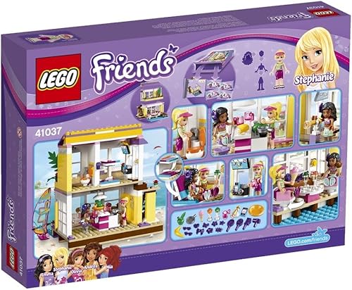 Miniatura 8 de LEGO Friends 41037 Stephanie la Casa de Playa, 369 Pcs