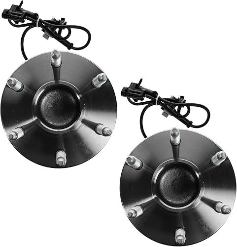 Vista 400 de TRQ Juego de 2 rodamientos y bujes de rueda trasera izquierda y derecha compatible con Ford Expedition 2007-2010 Lincoln Navigator 2007-2010